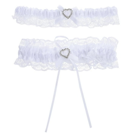 

1 Set Elastic Garters for Bride Women Lace Garters Wedding Garters Bride Thigh Garters