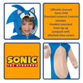 thumbnail image 3 of Rubie's boys Sonic Oversized Jumpsuit Costume, as shown, Large US, 3 of 3