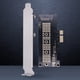 thumbnail image 1 of Conector M.2 NGFF SSD NVMe PCIE DQrwqpou Convertidor de disco duro compatible 2230 2242 2260 2280, 1 of 6