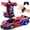 Red, variant on Tecnock Remote Control Car - Gesture Sensing, Transform RC Cars for Kids, 2.4GHz One Button Transformation Robot Toy with LED Lights, RC Car Toy Gift for Age 8-12 Boys, Girls