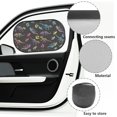 thumbnail image 6 of Yuyamidu Colorful Dinosaur Car Window Sun Shades for Kids Fashion Sunshade for Car Window Baby Automotive Window Sunshades for Sun Protection 2pcs Car Side Window Sun Visor, 6 of 7