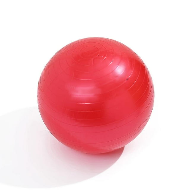 Total Body Balance Ball Kit - Includes Anti-burst Stability Exercise Yoga Ball, Air Pump Red 55cm