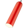 thumbnail image 6 of 46751-72 Livex Lighting Ardmore - 1 Light Pendant in Mid Century Modern Style - 5.13 Inches wide by 16.5 Inches high-Shiny Red Finish    -Traditional, 6 of 8