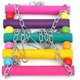 thumbnail image 4 of ELLE Pet Bird Parrot Budgie Cockatiel Cage Hammock Swing Hanging Toy Accessories, 4 of 5