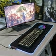 LED RGB Lighting Gaming Mouse Pad Mat for PC Laptop