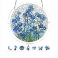 thumbnail image 4 of Rompecabezas acrílico para adultos – Atrapasueños de 83 piezas para colgar en la ventana con cadena de acero inoxidable, acrílico impreso de alta transparencia para decoración del hogar, crea color, 4 of 6