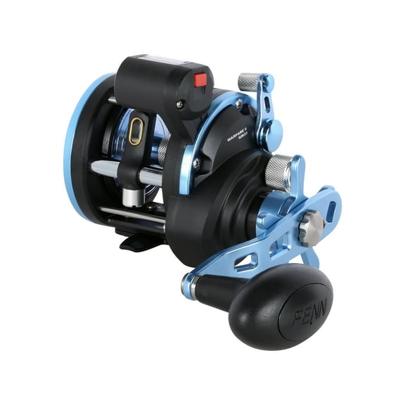 PENN Warfare II Level Wind Conventional Fishing Reel, Left-Handed, 15 Size Reel