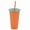 Orange*2pcs, variant on Cheers.US 2 Pcs 700ml Color Changing Cups, Reusable Plastic Cold Drink Cups with Lids and Straws BPA Free Adult Kids Summer Coffee Tumblers Party Cup