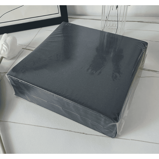 KAKOWELY 25 servilletas negras para almuerzo de 15,74 pulgadas para cumpleaños, bodas, fiestas, eventos, servilletas de papel desechables, servilletas cuadradas, servilletas de cumpleaños.