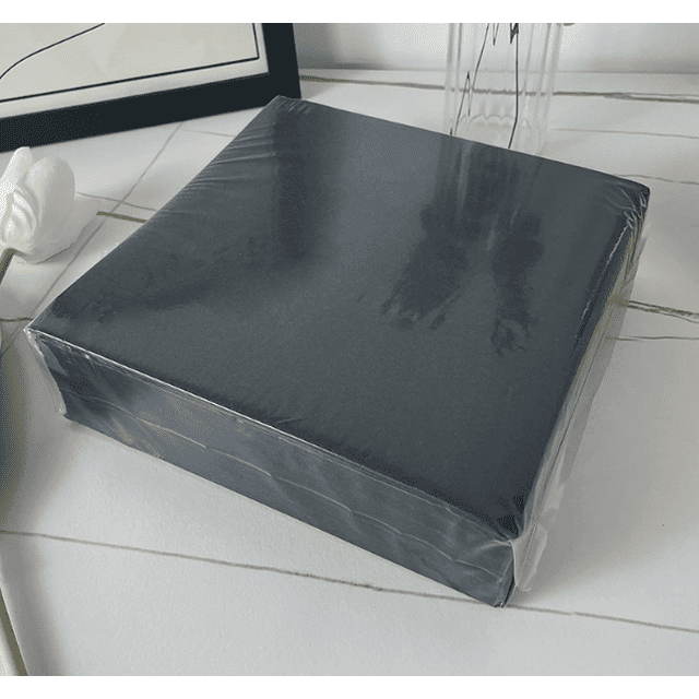 KAKOWELY 25 servilletas negras para almuerzo de 15,74 pulgadas para cumpleaños, bodas, fiestas, eventos, servilletas de papel desechables, servilletas cuadradas, servilletas de cumpleaños.