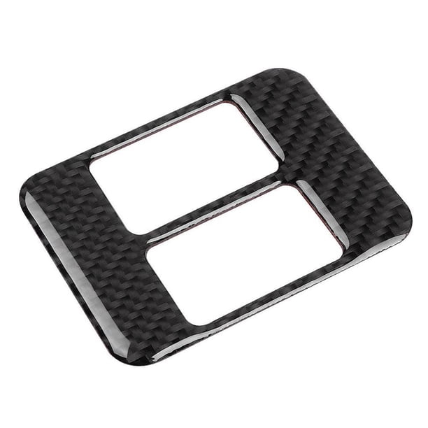Speravity Ajuste de la cubierta del botón de calefacción del asiento de la consola central de fibra de carbono para 86 2013-2017 Automoción decorativa y accesorios Speravity VI003405-00