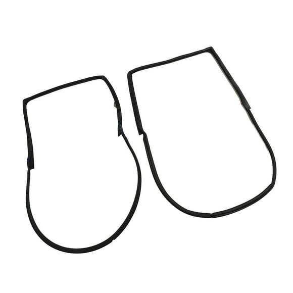 Front Door Weatherstrip Seal,2PCS Front Door Weatherstrip Front Door Weatherstrip Gasket AW Eco-Friendly Materials