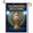D, variant on XaaKee Garden Flags, Victory Champion Medal Trophy, Double-Sided High-Quality White Linen Small Garden Flags, Outdoor Decor, 12x18Inch