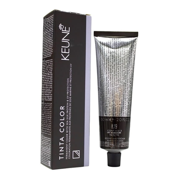 Keune Tinta Color 8.19 Permanent Color Light ASH Green Blonde 2 Oz