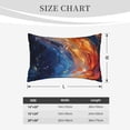 thumbnail image 4 of Xecao Galactic Dog Swirls Art for Decorative Throw Pillow Case for Couch,Sofa or Bed Set,Pillow Cover for Sofa Home Decor Ideal Gift(Pillow core not included)-14"x20", 4 of 6