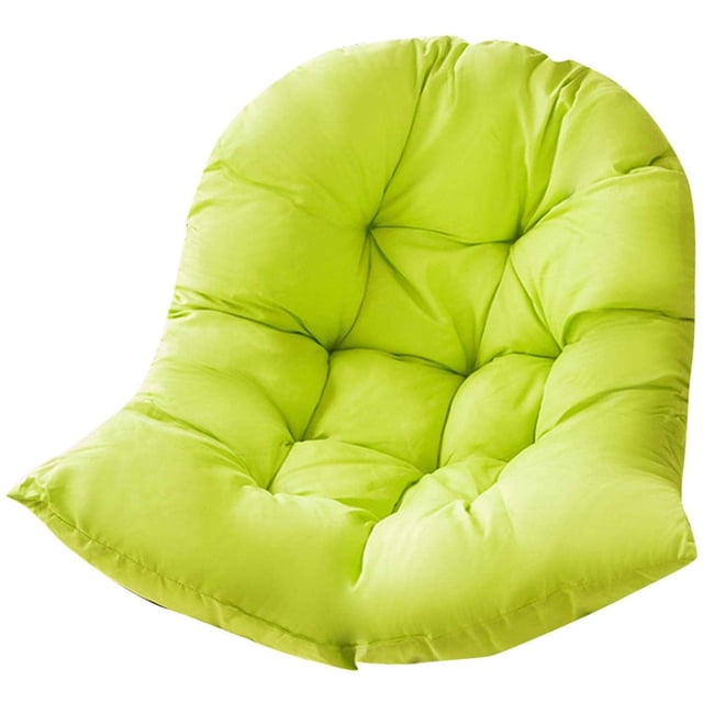 Silla de huevo columpio hamaca cojín colgante cesta cuna mecedora cojín jardín al aire libre interior decoración del hogar sin silla oscilante Fivean unisex