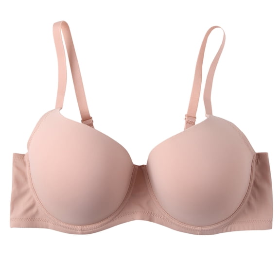 Tsesme Bras for Women Push up Seamless Solid Minimizer No Underwear Adjustable Spaghetti Strap Support Bra