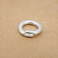 thumbnail image 2 of QQTDFG 925 Sterling Silver Link Lock Jump Ring Charm Pendant Locking Clasp A5079-8 mm- 6 pcs-Silver, 2 of 7