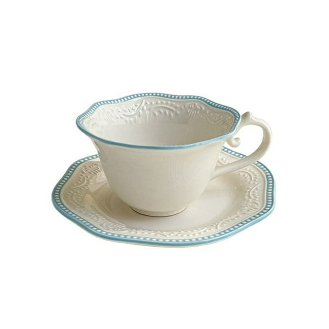 Ensemble d'Assiettes à Salade, Ensemble d'Assiettes à Lunch en Porcelaine, Assiette à Dessert Compatible Micro-Ondes