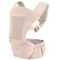 thumbnail image 4 of Portabebés Bebamour con asiento de cadera de 0 a 36 meses, color rosa, 4 of 9