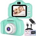 thumbnail image 4 of Cámara digital para niños Pantalla táctil de 2 pulgadas HD 1080P Mini Foto Video Videocámara Juguetes WDOplteas Para estrenar, 4 of 8
