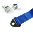 thumbnail image 4 of Xotic Tech 1x JDM Sports Blue High Strength Racing Tow Strap Set For Front Rear Bumper Towing Hook, 4 of 7
