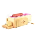 thumbnail image 3 of Juego De Herramientas Para Hacer Jabón, Caja Cortadora De Jabón De Madera Ajustable, Rebanador De Jabón De Cera De Acero Inoxidable, Cuchillos Ondulados, Kit Para Hacer Jabón matsuzay HA024653-01, 3 of 6