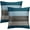 Blue Grey Wood, variant on Fall Throw Pillow Covers Set of 2, Rustic Wood Board Style Decorative Cotton Pillow Cases for Couch Bed Sofa Home Autumn Season Decoration 20x20 Inches