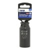 TEQ Correct Professional Impact Socket, Deep, SAE, 1", 1/2" Drive - 6 Point, 1 each, sold by each