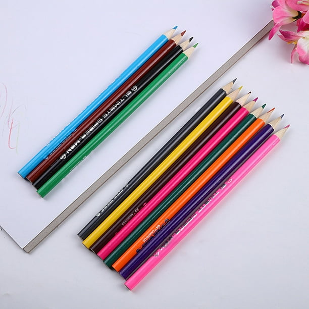Juego De Lápices De Colores Jumbo, 12 Colores Gruesos, Pintura Para Colorear Y Dibujar