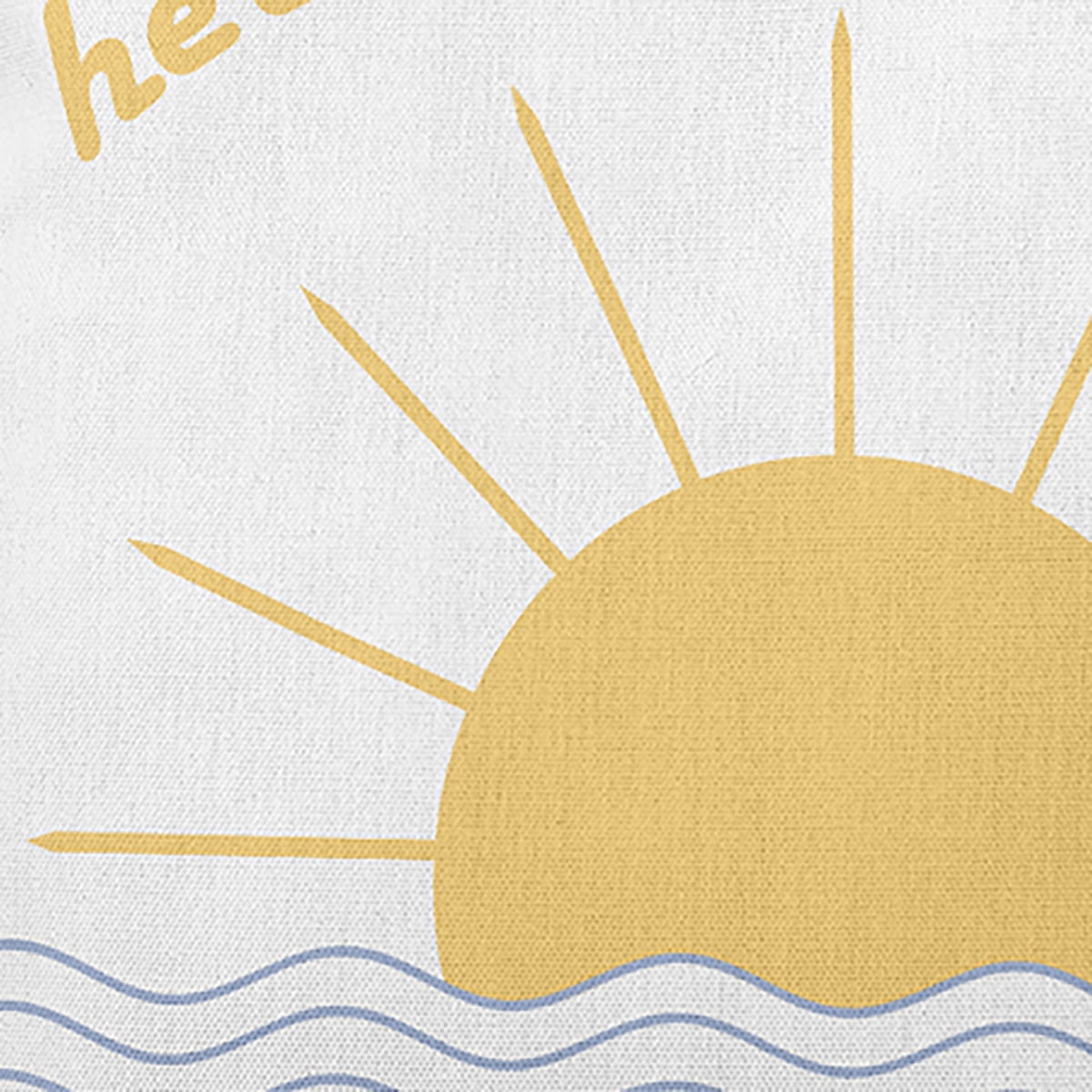 Simply Daisy 26" x 26" Here Comes The Sun Decorative Throw Pillow, Peri (1 count)