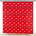 thumbnail image 2 of College Covers NCAA Licensed Shower Curtain, 72" x 70", 2 of 8