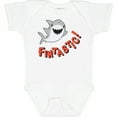 thumbnail image 3 of Inktastic Fintastic Cute Shark Boys or Girls Baby Bodysuit, 3 of 5
