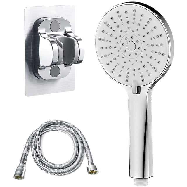 Mistaha Hand-held Shower, Large Panel 4.7 inch Shower, Hand-held Water-saving Shower, 5 Adjustable water Spray