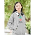 thumbnail image 2 of Bloom Where You Are Planted Hoodie Juniors -Image by Shutterstock,  Large, 2 of 4