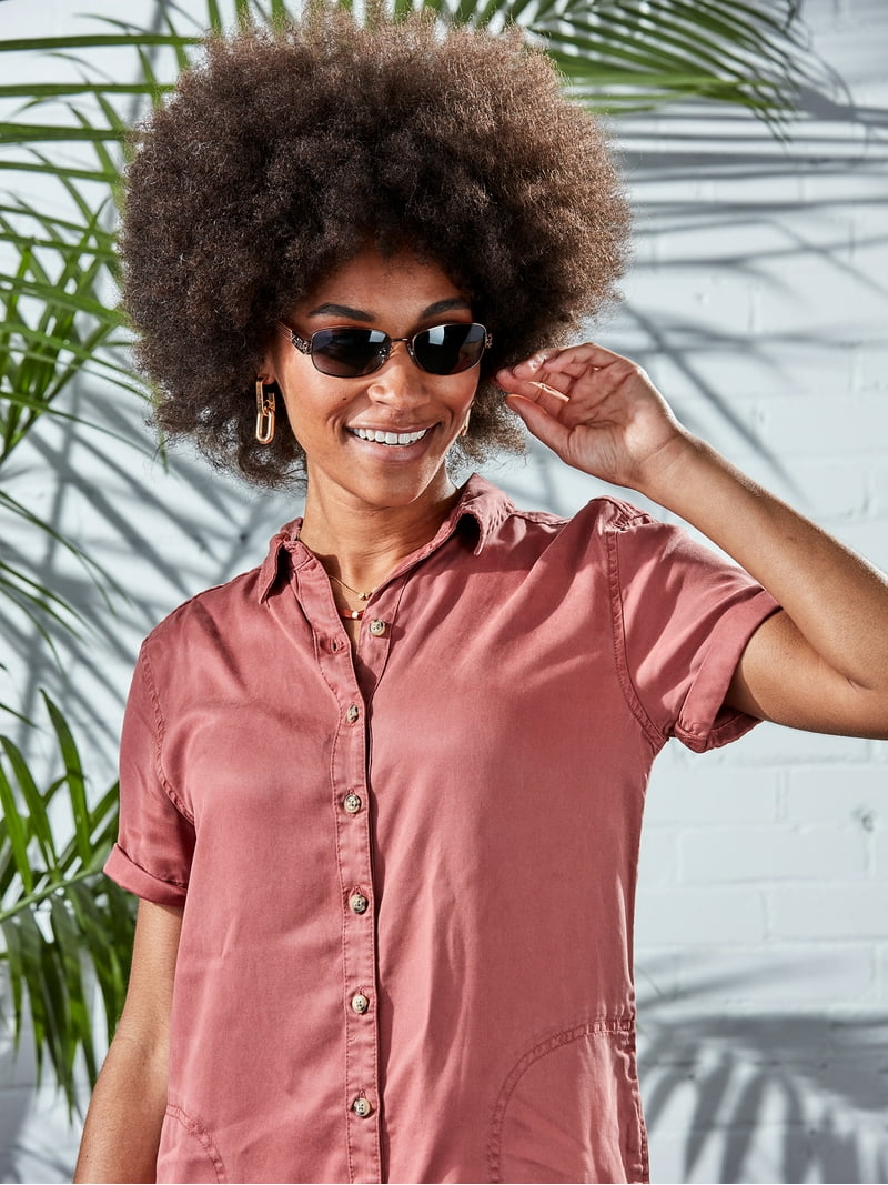 Foster Grant Polarized Oval Sunglasses - Walmart.com display picture 1