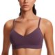 thumbnail image 1 of Top deportivo Butterluxe sin costuras con relleno CRZ YOGA morado talla L, 1 of 6