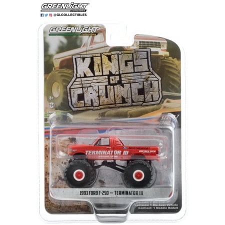 Greenlight 1:64 Kings of Crunch Sr 7 1993 Ford F-250 Terminator III