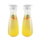thumbnail image 3 of 2 Piezas Garrafas de Agua de PláStico de 1,6 L con Tapas Abatibles Blancas, Jarras Inastillables Reciclables y de Alimenticio, Tarro de Jugo, 3 of 5