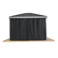 thumbnail image 1 of Sojag Skylight 10 x 12 x 7 ft Black Spun Polyester Curtains, 1 of 6