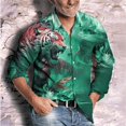 thumbnail image 1 of Tops de moda para hombre, informales, para deportes al aire libre, festivales, suaves y cómodos, diseño de diseño con estampado HD, nuevos, tallas grandes 2024, 1 of 6