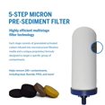 7Inch Gravity Filter Replacement , Berkey, Waterdrop Gravity Water Filtration Systems