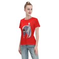 thumbnail image 4 of Women's Basic Short Sleeve T-Shirt Conan and Kaito Kidd, 4 of 6
