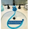 thumbnail image 6 of Rinseroo: 6 Foot Slip-on, Handheld Showerhead Attachment Hose for Sink/Shower. No Install, Detachable Shower Head Sprayer. For Faucets Up To 4" Wide. Not for tubs., 6 of 8
