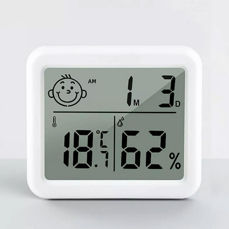 

Mini LCD Screen Electronic Thermometer Hygrometer Humidity Temperature Meter
