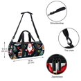 thumbnail image 5 of Christmas 17.7-Inch Sports Gym Bag with Interior Zipper Pocket and Large Capacity, 5 of 6