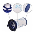 thumbnail image 4 of 3 filtros de recambio para aspiradoras Rowenta Air Force 360 RH9051WO RH9057WO RH9059WO RH9081WO RH9086WO y Tefal Air Force 360, accesorios de recambio alternativos a ZR009001, 4 of 5