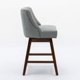 thumbnail image 6 of MIKIBAMA 26'' H Seat Height Upholstered Bar Stools Set of 2, 6 of 11