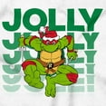 thumbnail image 2 of TMNT Christmas Jolly Raphael Cartoon Baby Romper Boys or Girls, 2 of 6
