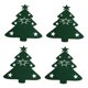thumbnail image 3 of Cubiertos de Navidad de 4 piezas Bolsas de cubiertos de Navidad para adorno de fiesta de Navidad, 3 of 9